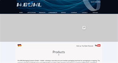 Desktop Screenshot of boehl-einwickeln.com